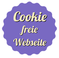Signet von Cookie freier Webseite