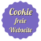 Symbol Cookie freie Webseite